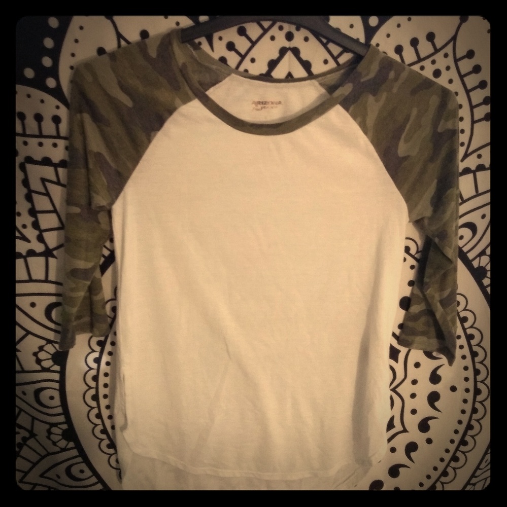 Arizona Jean Co. Camo baseball tee